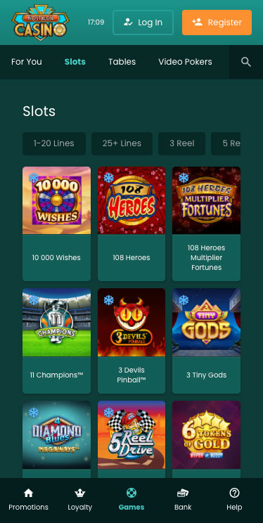 Online Casino No Deposit Bonus Codes 2025