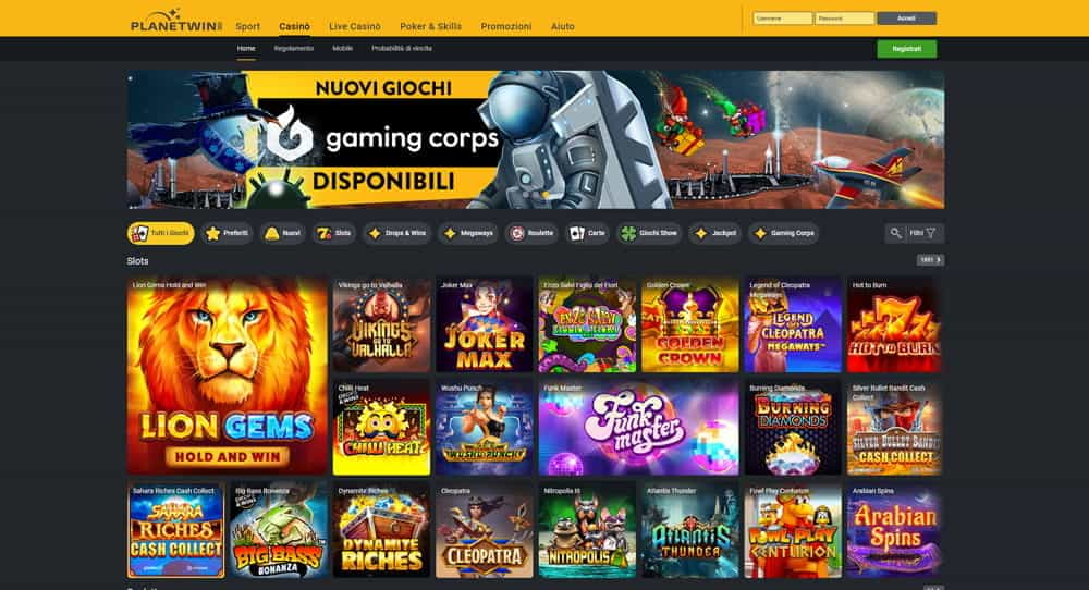 evolution casino games online