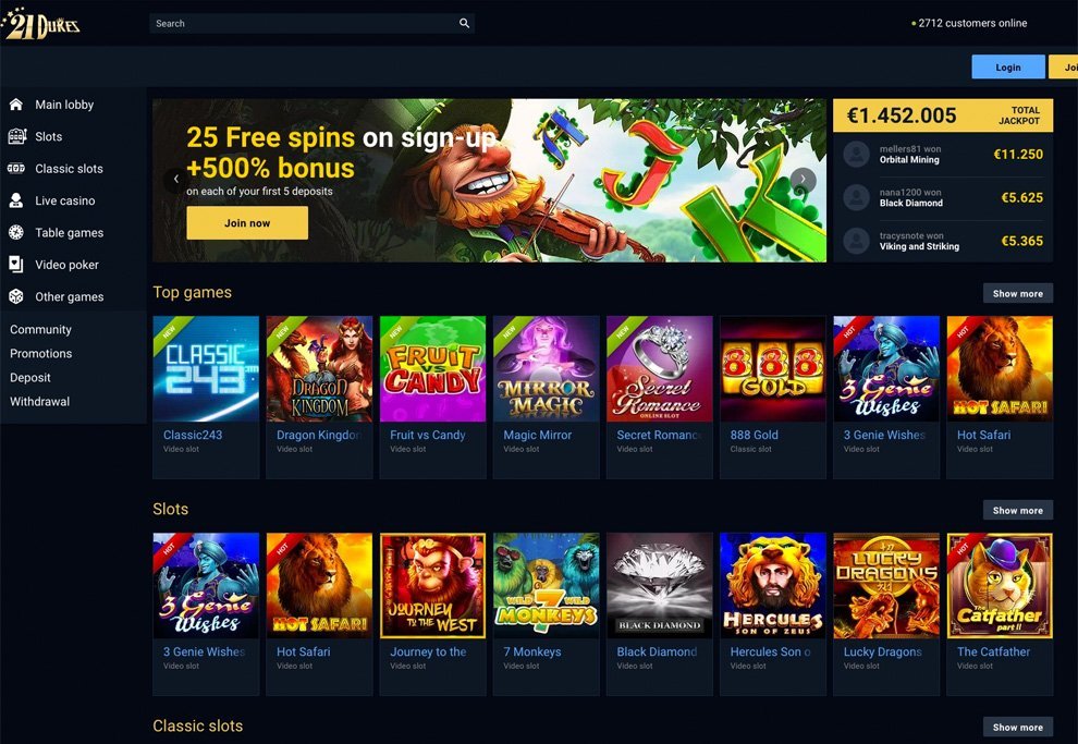 call n surf online casino